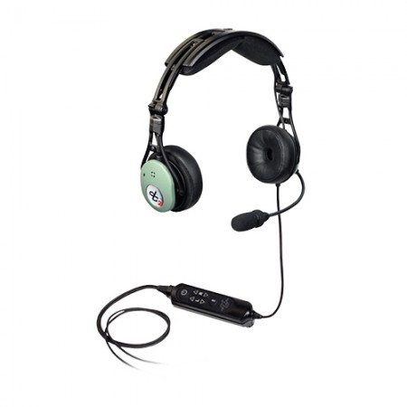 DC PRO-X2 HEADSET/Dual ear, 6 pin panel mount, Bluetooth 43105G-02