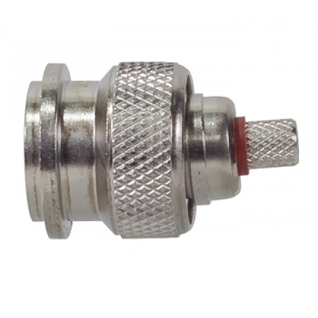 TNC CONNECTOR/Dual crimp, male. For use with RG-214. ROHS compliant.  5225555-8