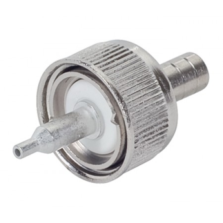 UHF CONNECTOR/Male, plug, 500 MHz, crimp, straight, nickel. For use with RG-58, RG-58A, RG-58B, RG-58C.  226279-1 pack of 100