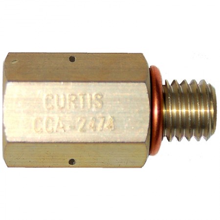 CURTIS CCA-2474 OIL DRAIN VALVE ADAPTER ASSEMBLY FOR ROTAX CCA-2474