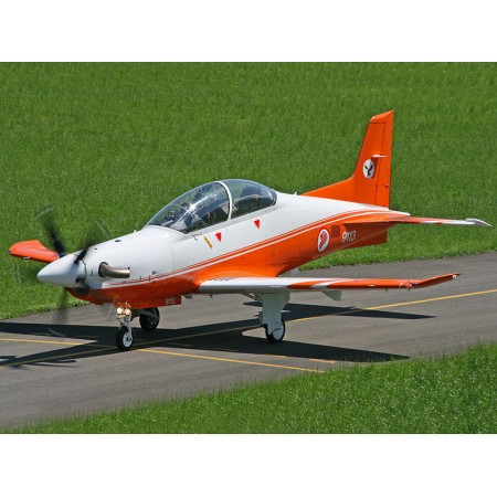 PC-21 TurboProp PRO ARF Plus Turbine Jet, Orange/White Scheme SKY TP2102-K